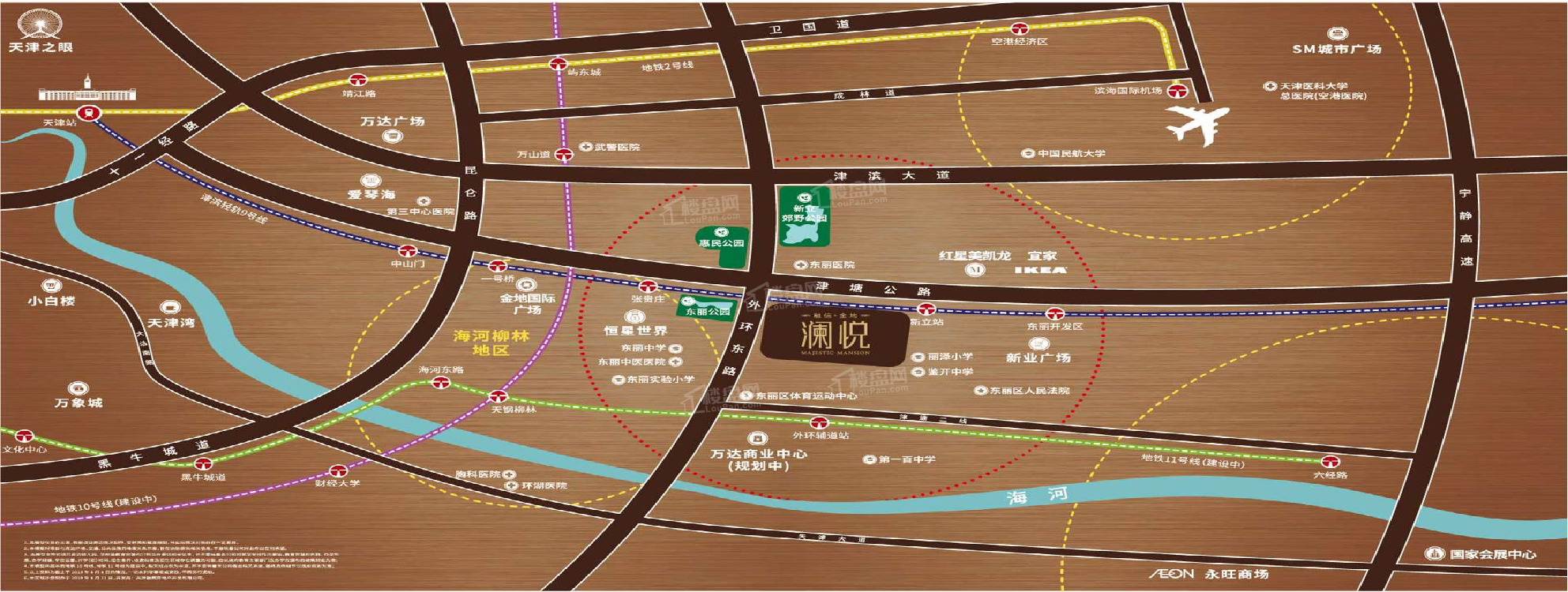 融信金地澜悦（二期）位置图