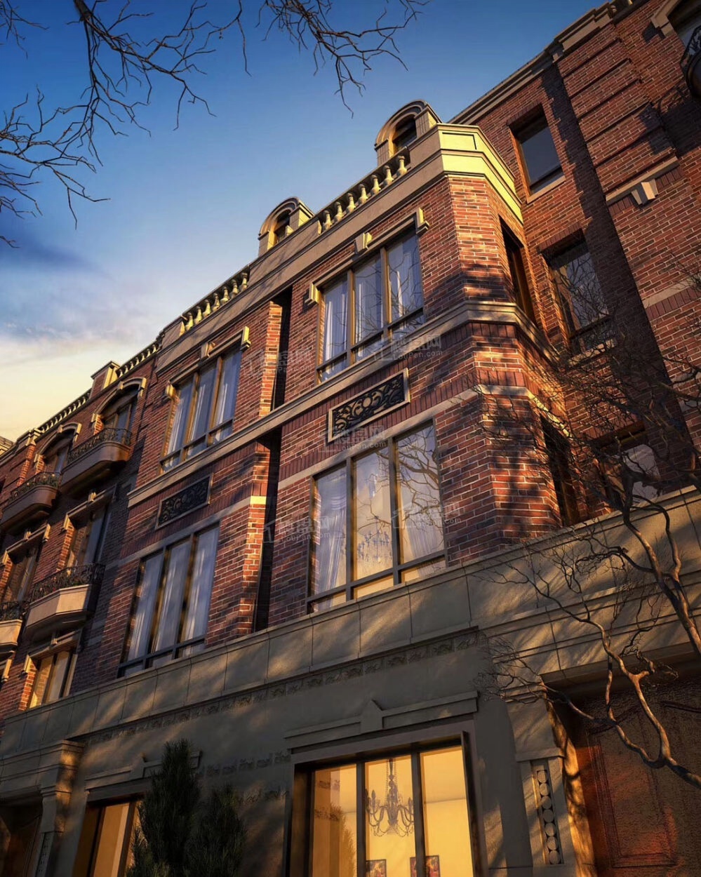 金地藝墅家锦泽苑效果图