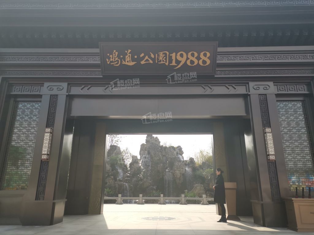 南充鸿通公园1988天著图片