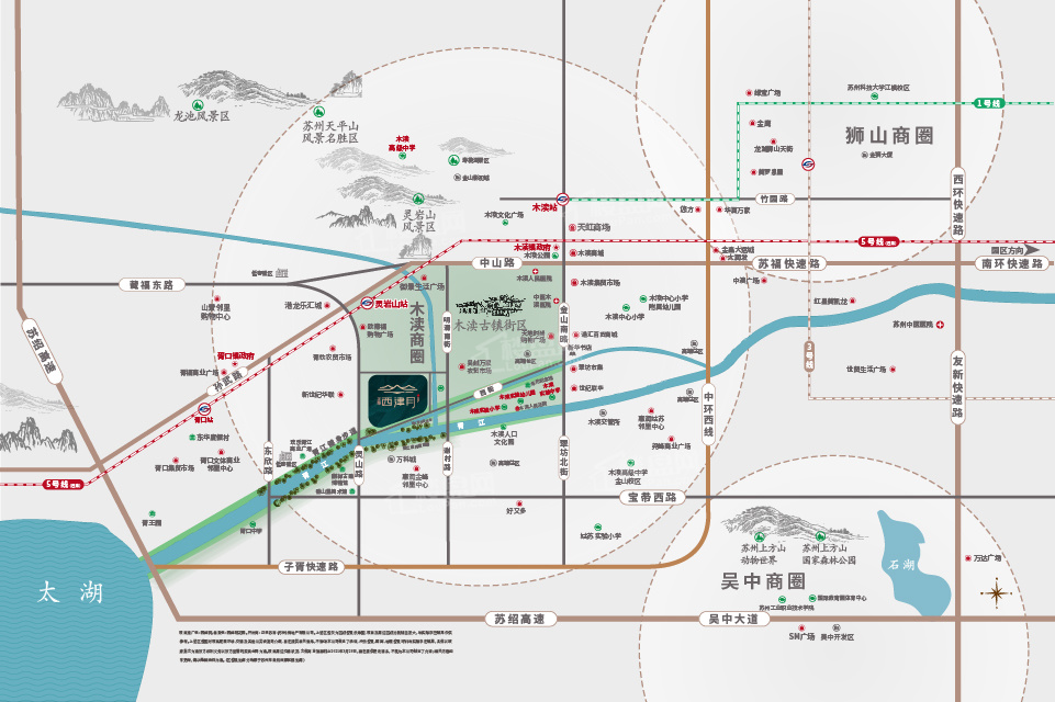 西津月雅苑位置图