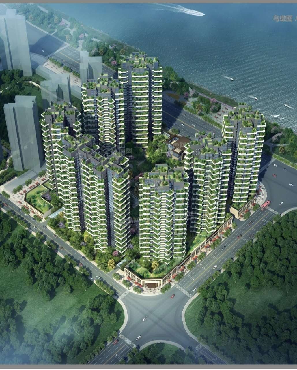 左岸绿都效果图