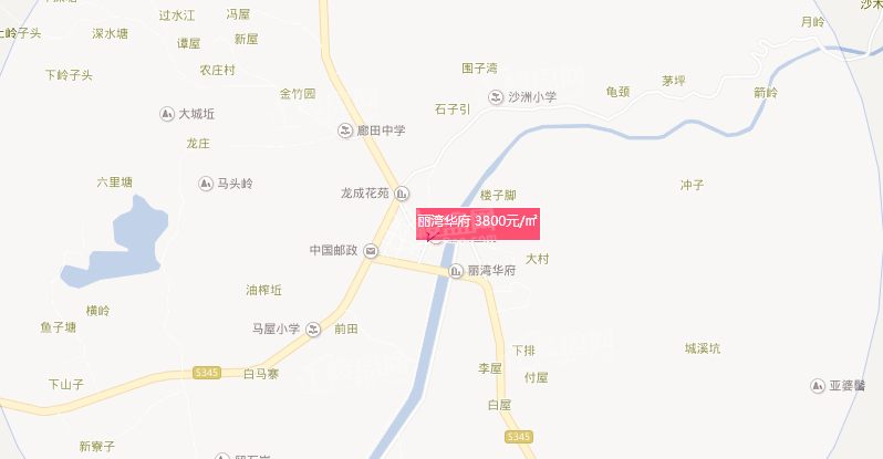 丽湾华府位置图