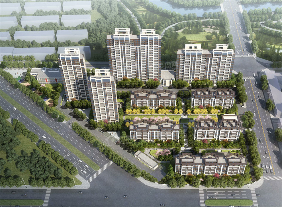 长葛康桥知园效果图