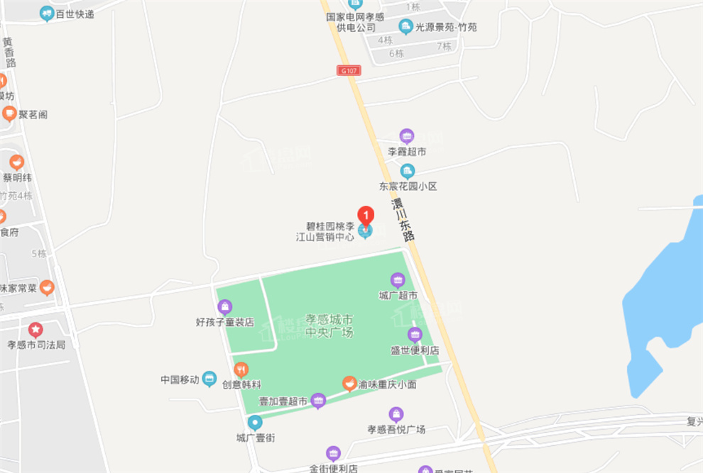 碧桂园·桃李江山位置图