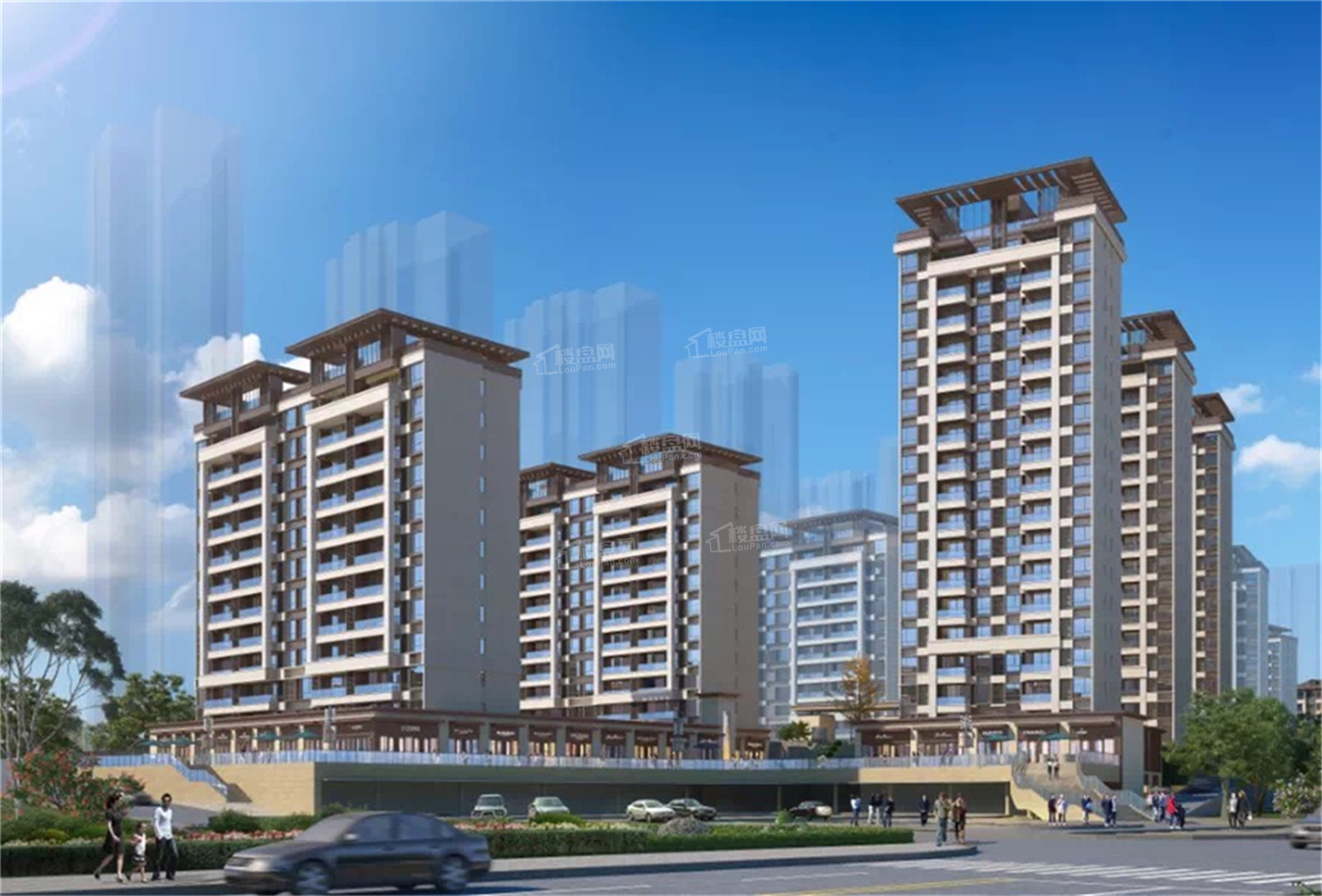 宜昌联投·玖玺台3室2厅2卫户型图-宜昌楼盘网