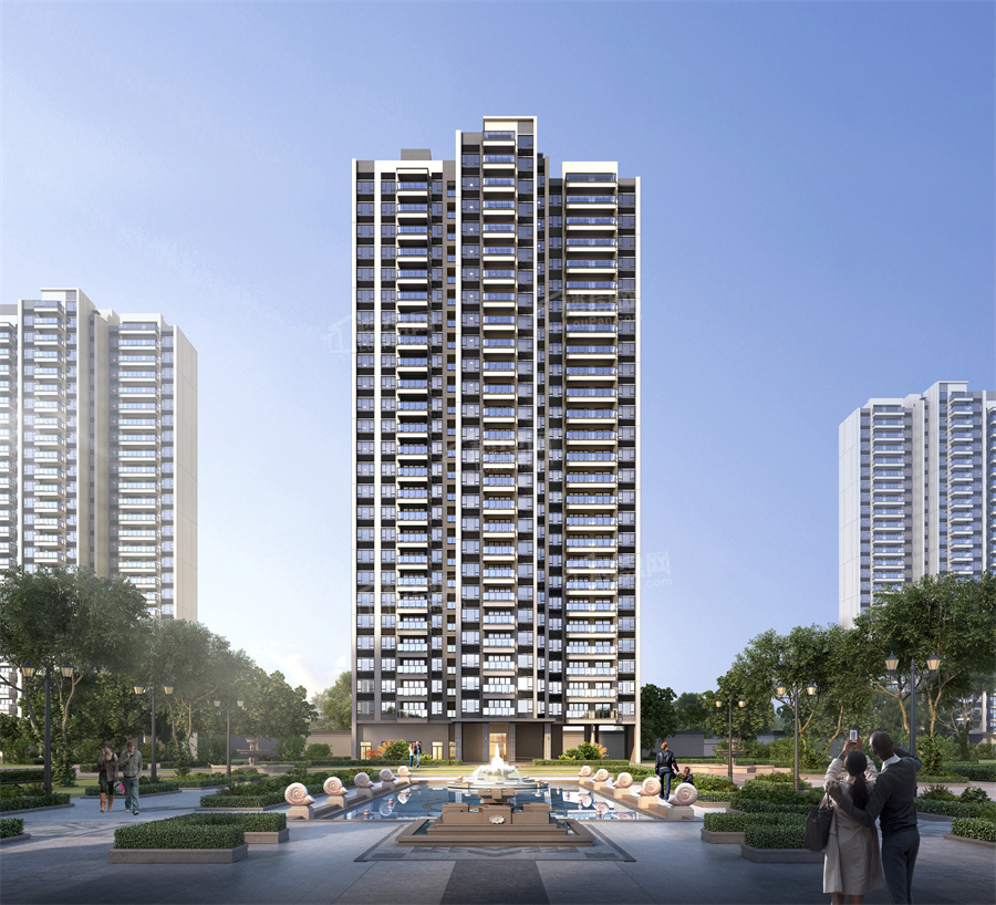 美的·嘉华 紫薇公馆效果图