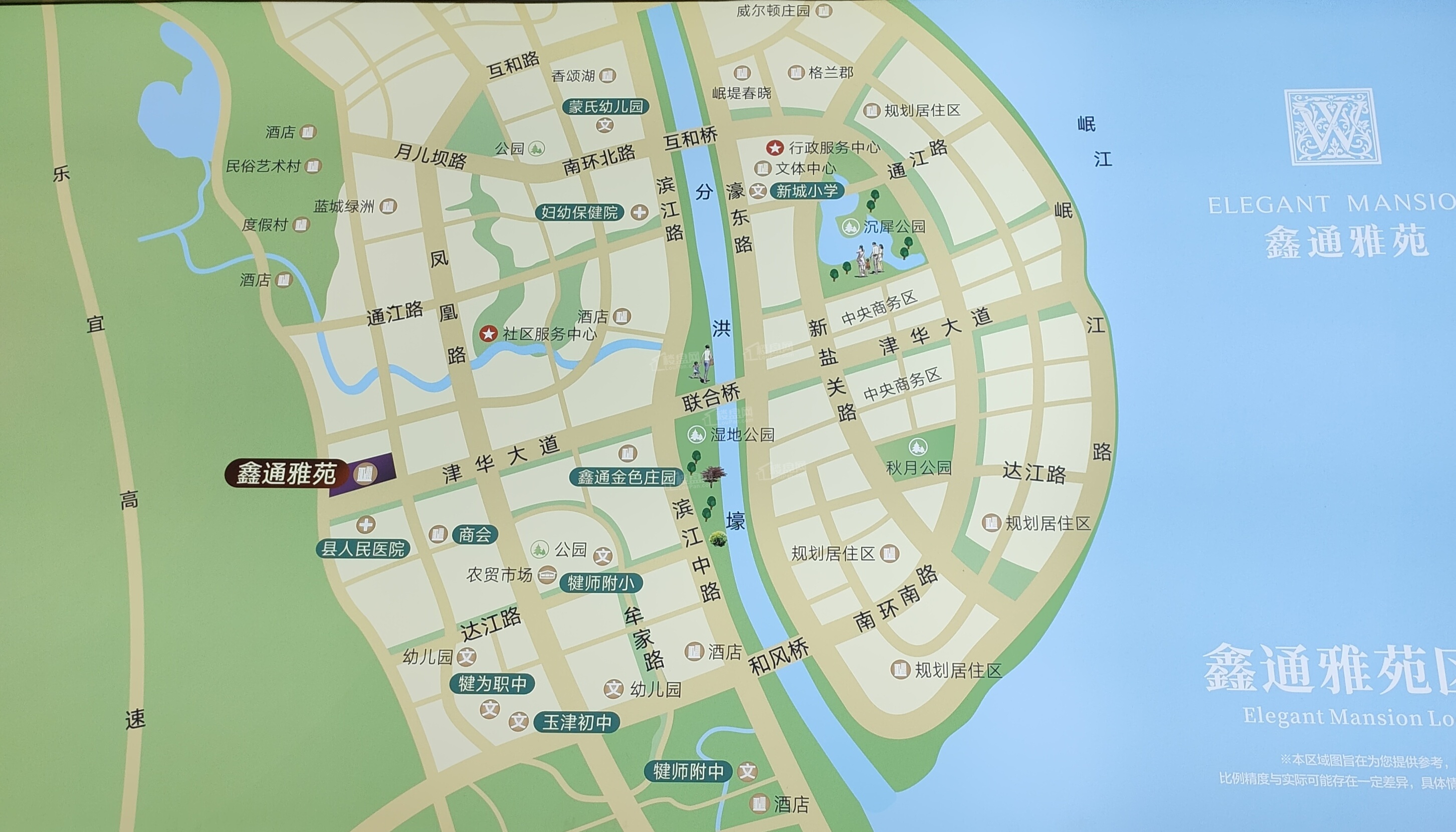 鑫通雅苑位置图