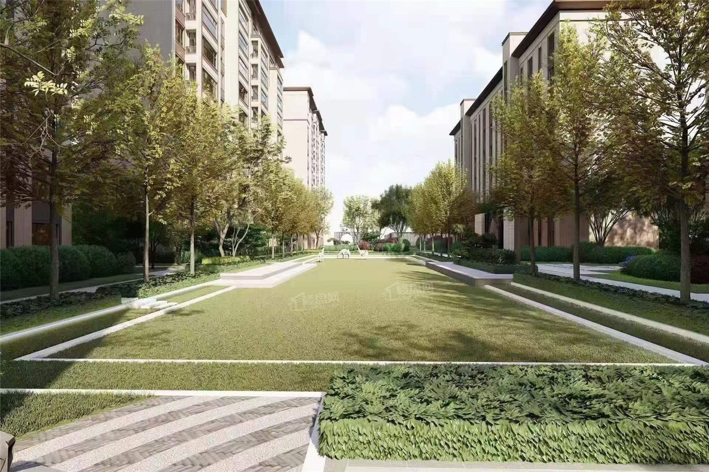 九禧花语郡效果图