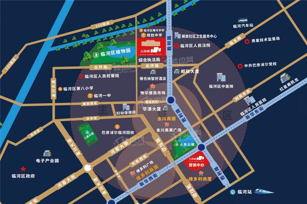 万尚城位置图