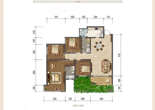 江山樾户型图_房型图_户型图大全-乐山楼盘网