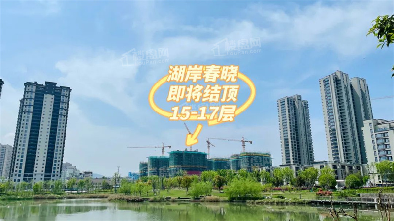 志城·湖岸春晓实景图
