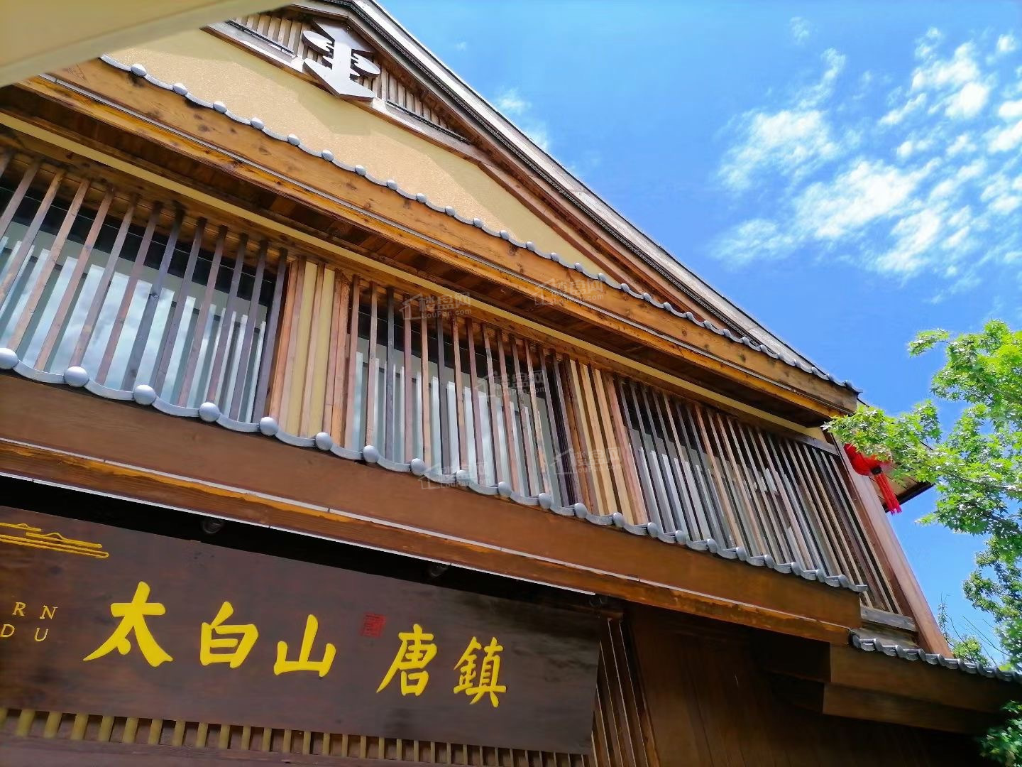 太白山唐镇实景图