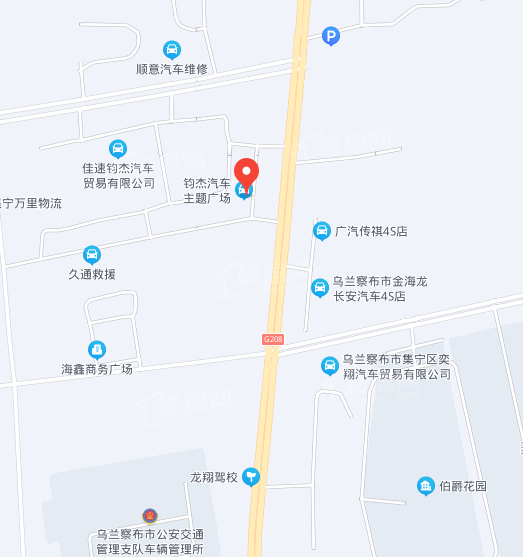 钧杰·汽车主题广场位置图