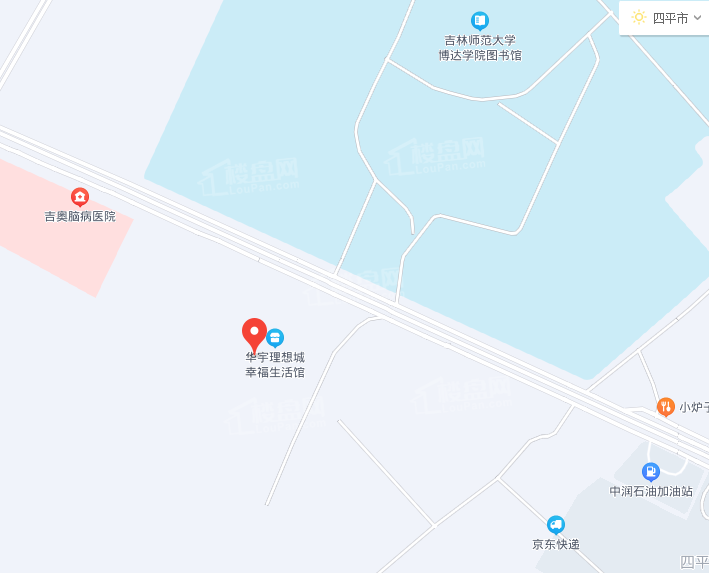 华宇·理想城位置图