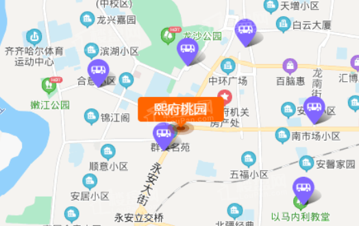 熙府桃园位置图