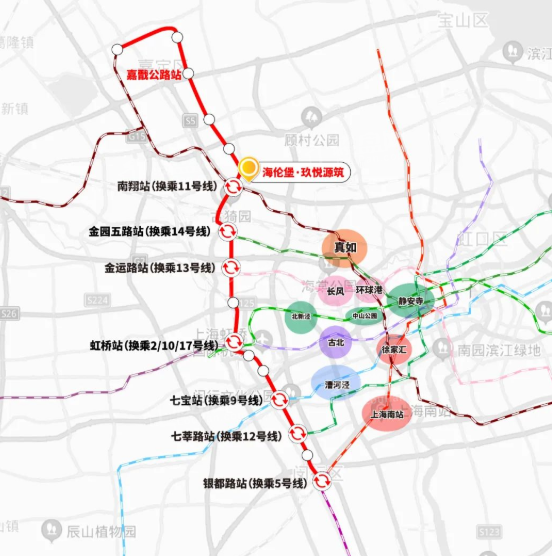 海伦堡·玖悦源筑位置图