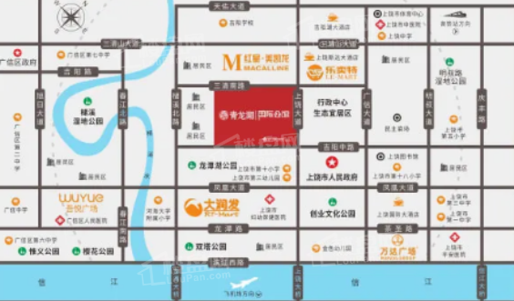 青龙湖国际公馆二期位置图