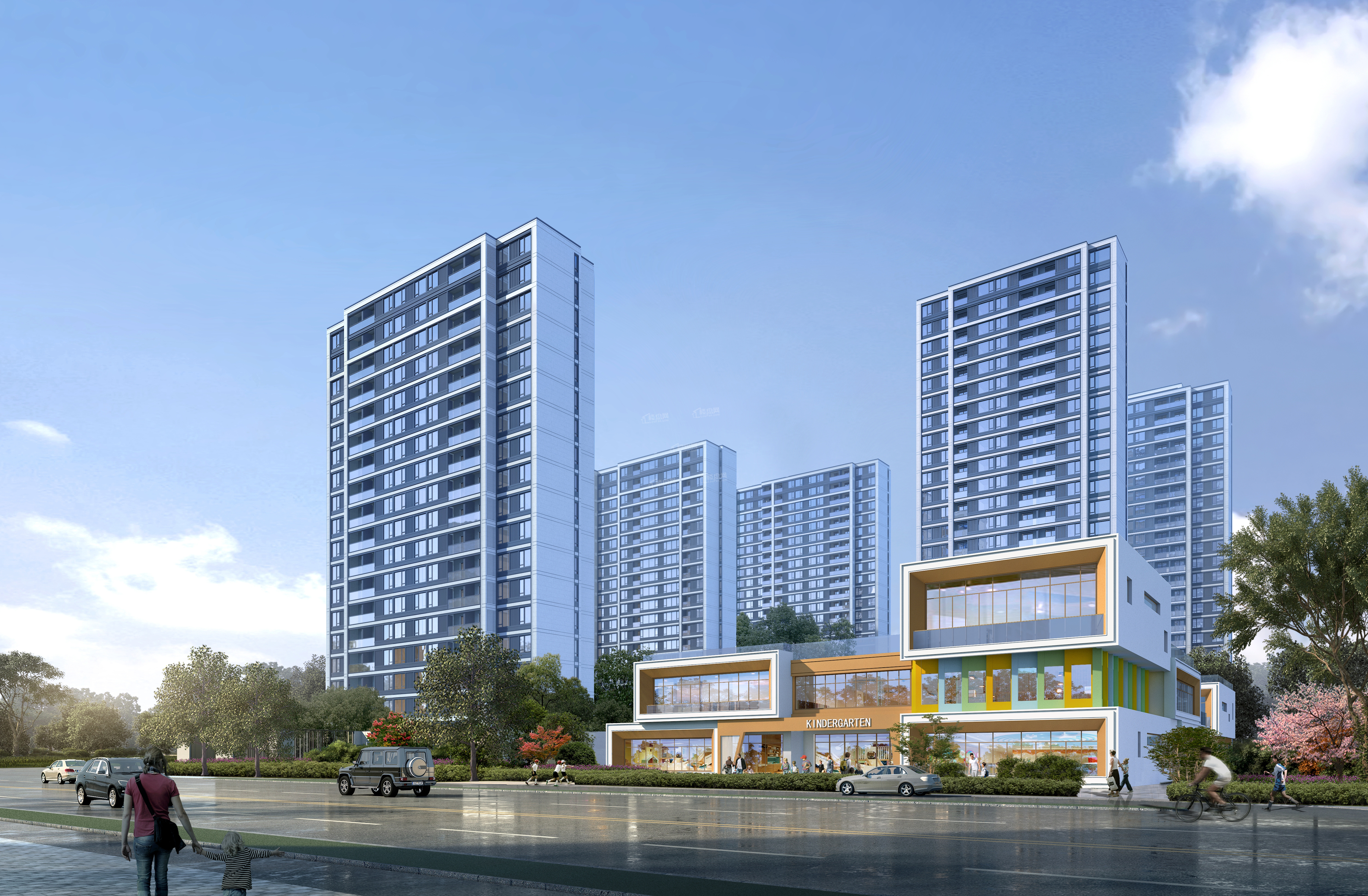 西安市未央区欧亚大道欧亚国际二期听雨楼茶馆万科·悦湾专属房价分析