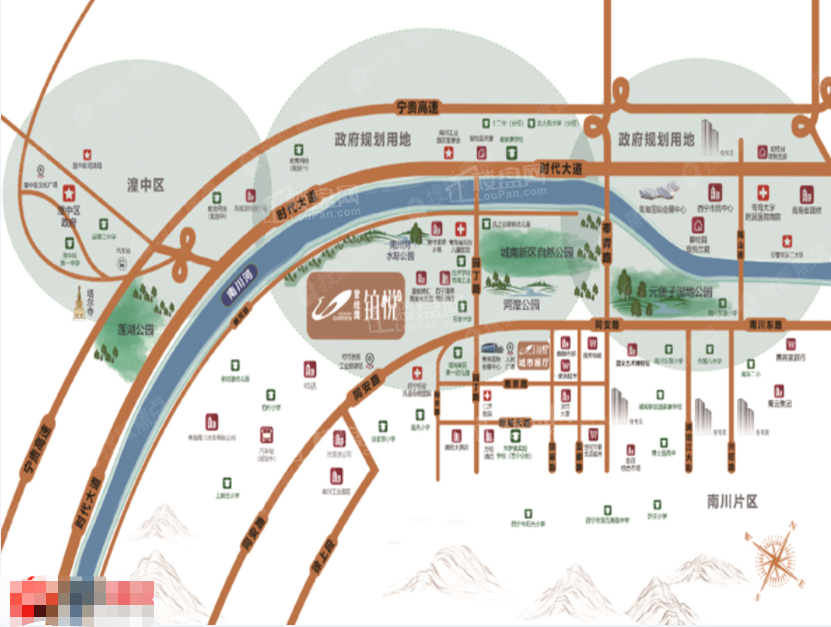 碧桂园铂悦花园位置图