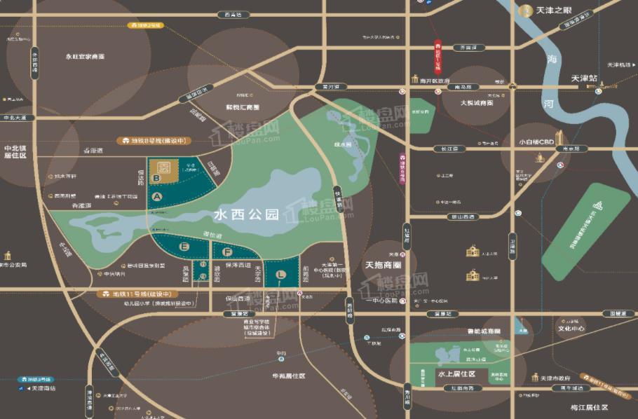 绿城水西雲庐位置图