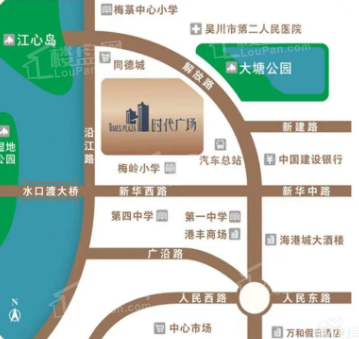 吴川时代广场时代广场位置图