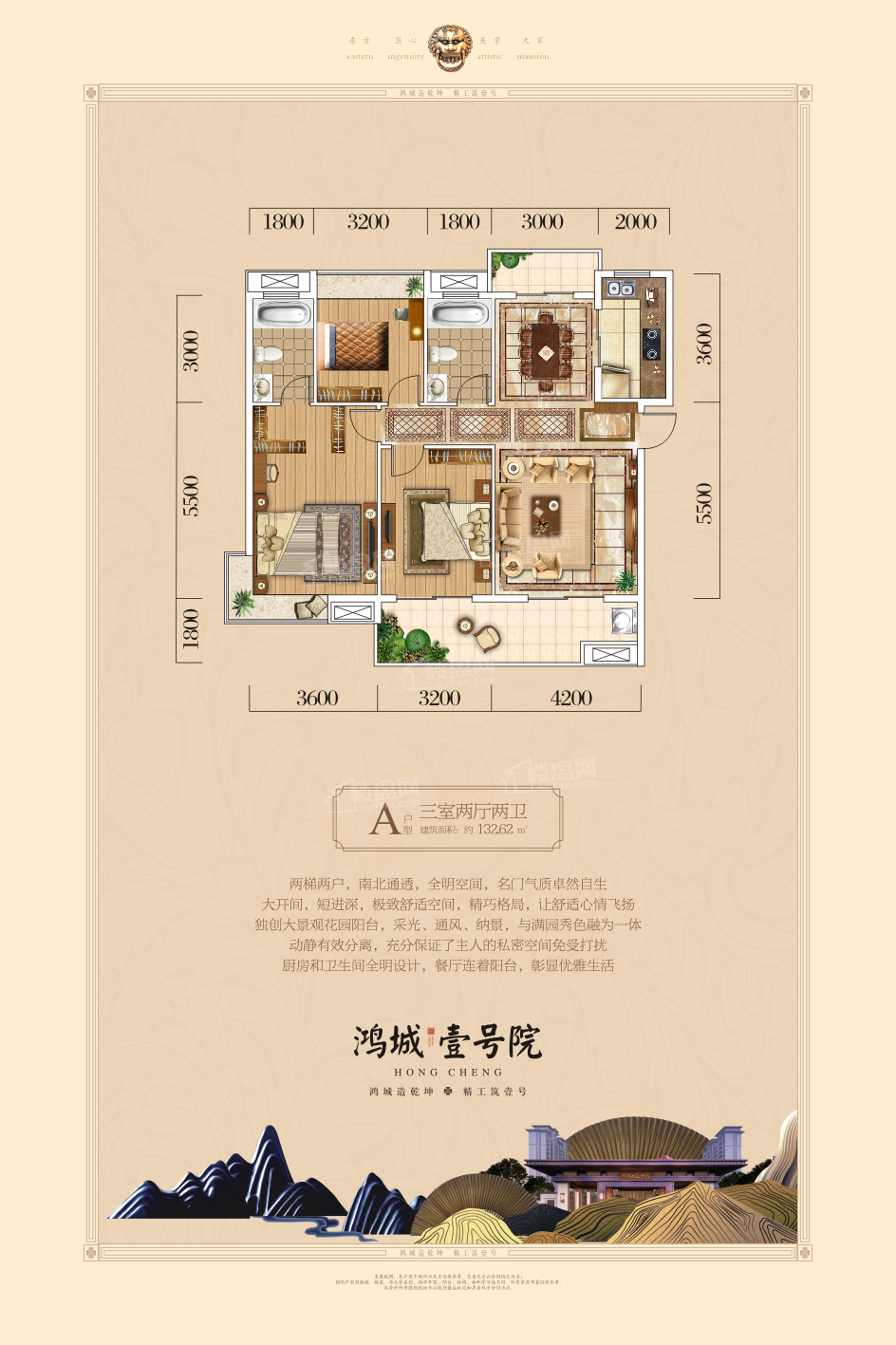 红安鸿城壹号院户型配套解读_楼盘价值分析报告-黄冈楼盘网