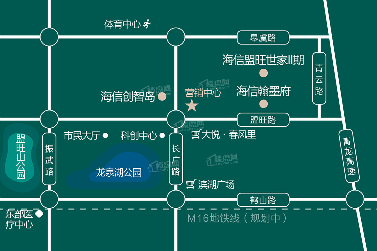 青岛海信位置图片