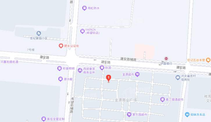 万浩锦城位置图