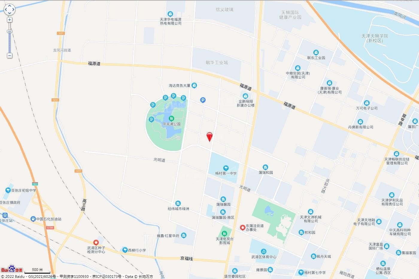 中建时代公园位置图