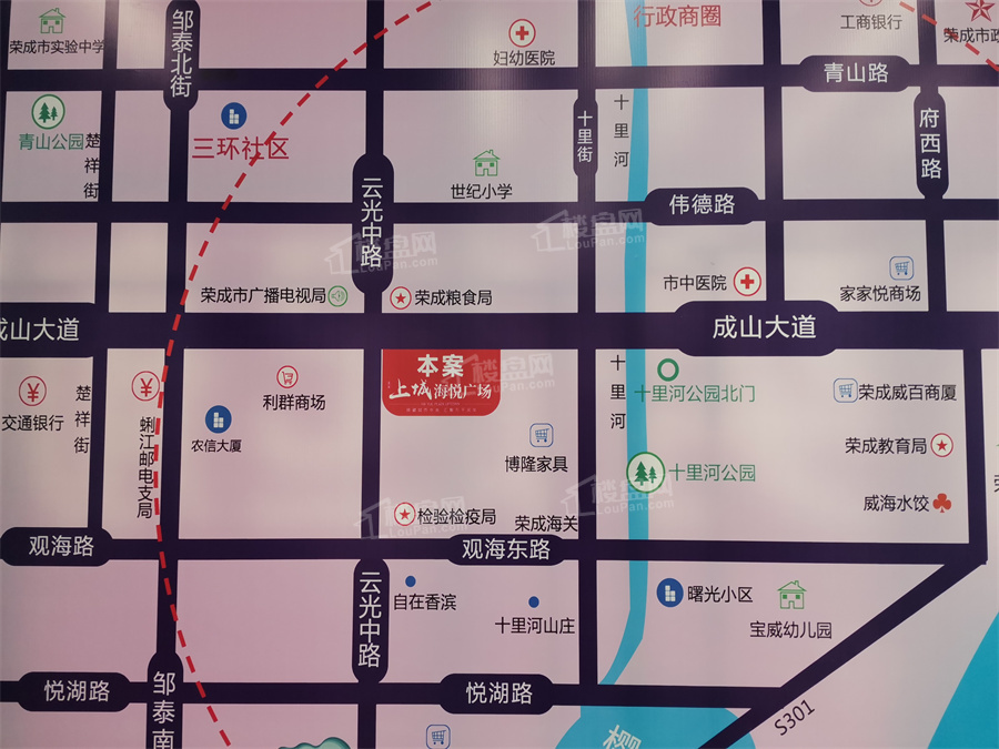 上城海悦广场位置图