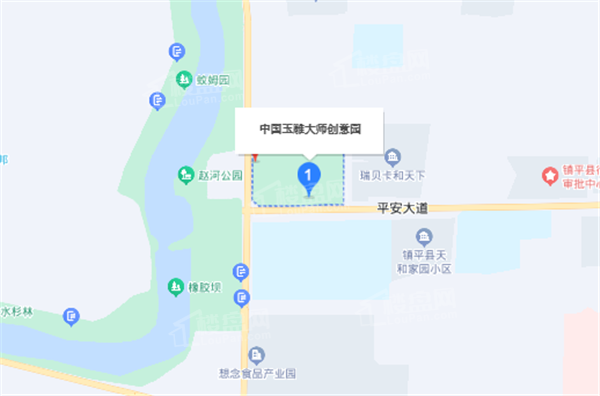 中国玉雕大师创意园二期位置图