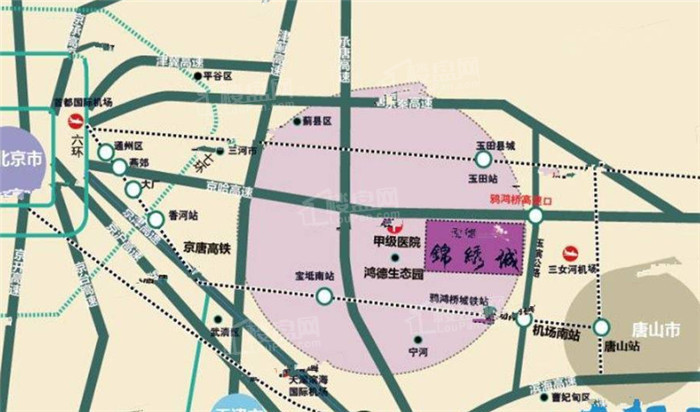泓德锦绣城位置图