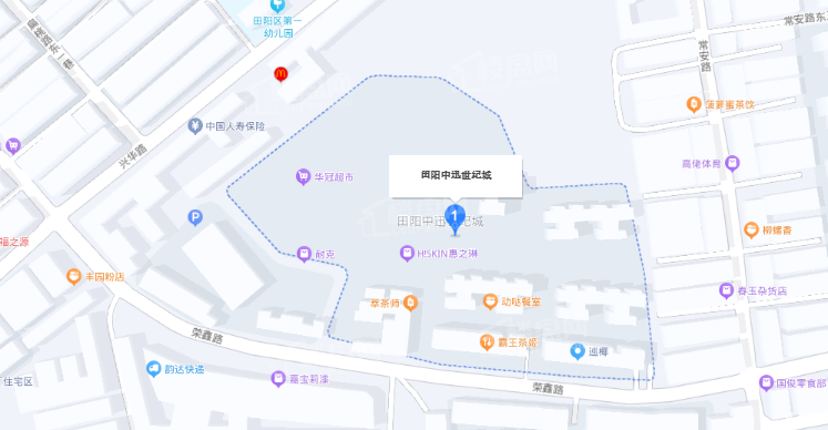 中迅世纪城中迅世纪城位置图