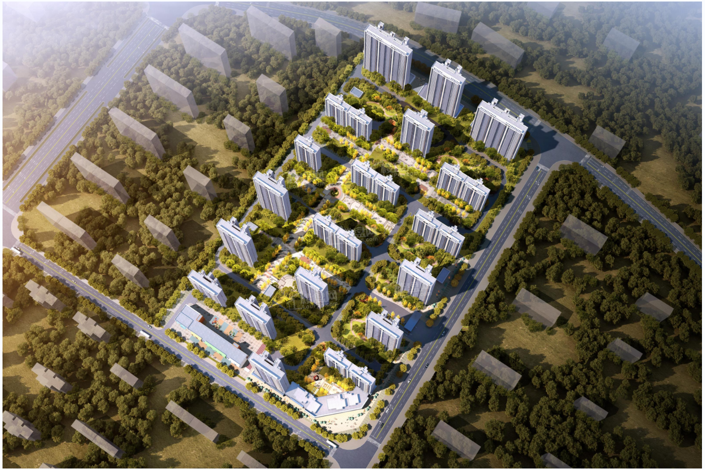 赤壁市碧桂园城市之光的房子主力户型有哪些？物业费几块钱一平方？