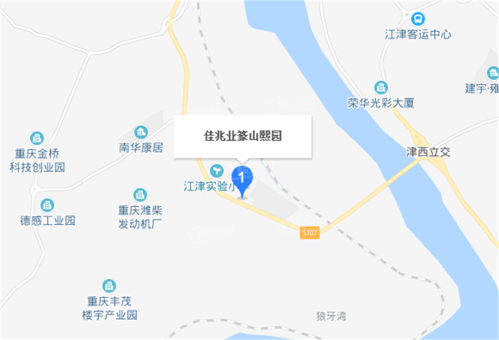 佳兆业篆山熙园位置图