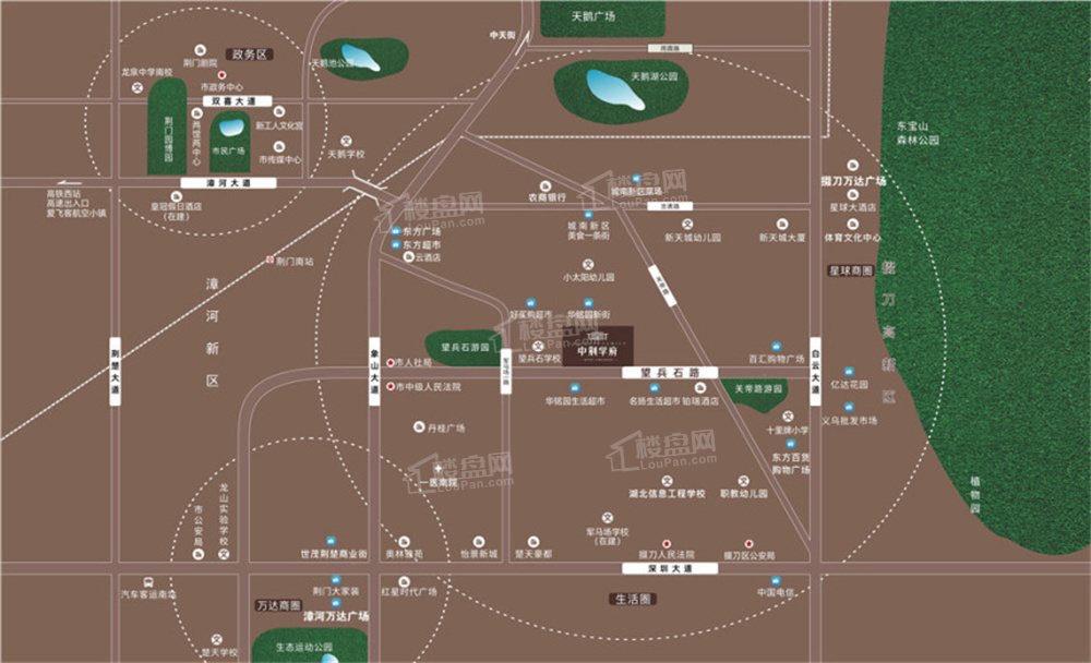 中荆学府中荆学府位置图