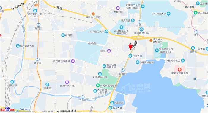 中建·福地星城位置图