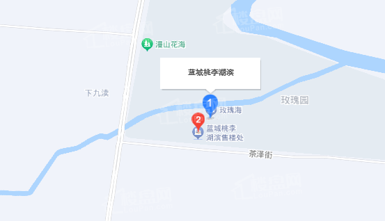 蓝城桃李湖滨位置图