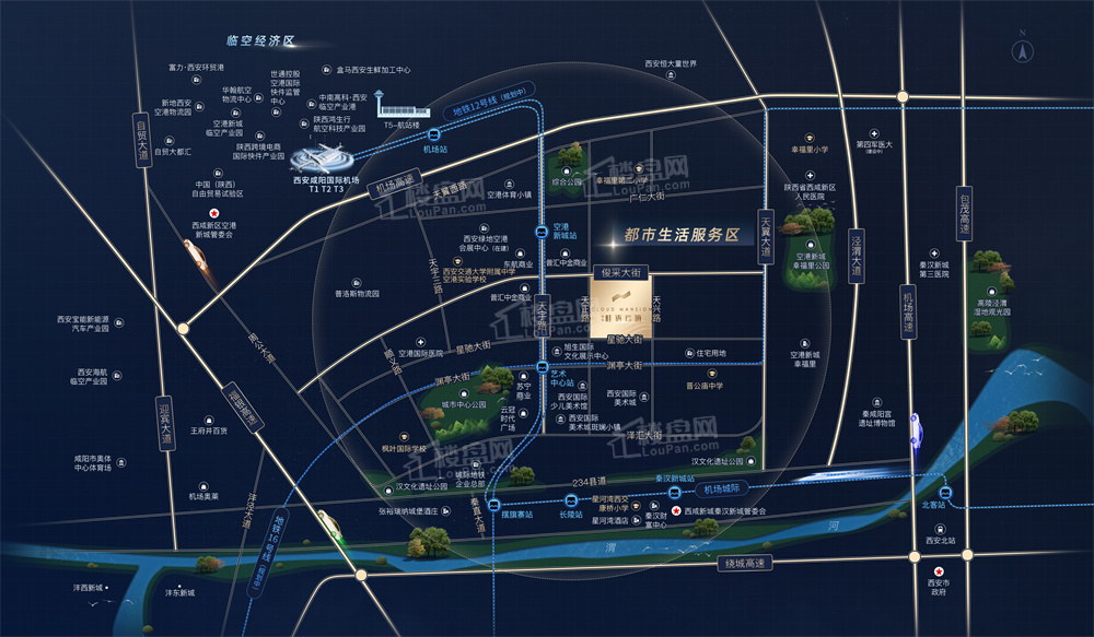 绿城·锦庐位置图