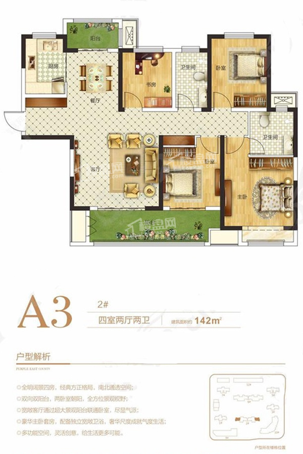 安阳建业城一期户型图图片