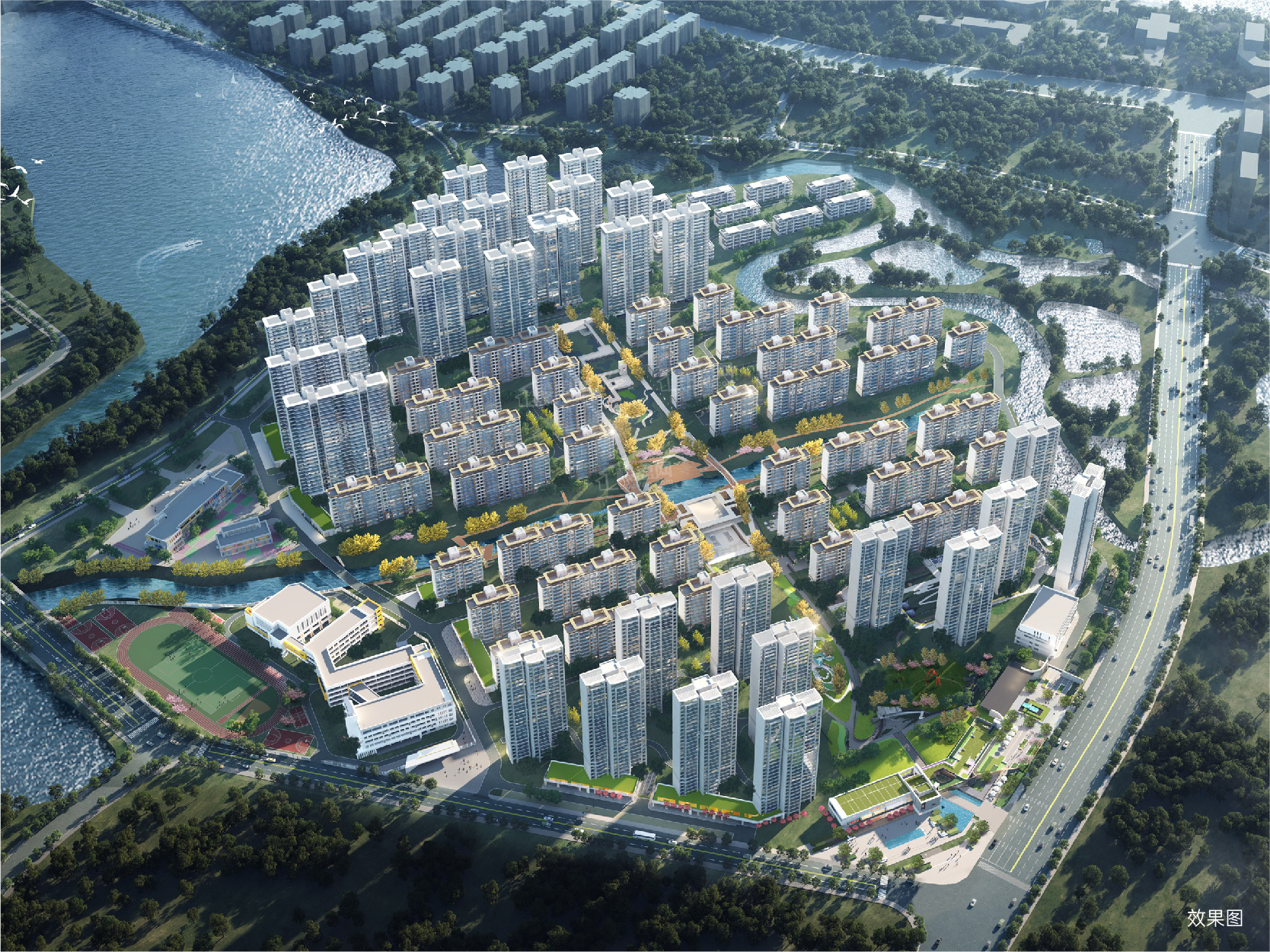 长房欣望府建发·欣望府效果图