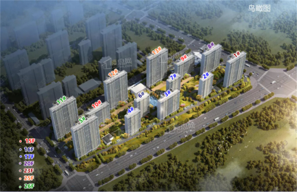 中交春映东吴提供建筑面积约103-139㎡的阔境高层豪宅