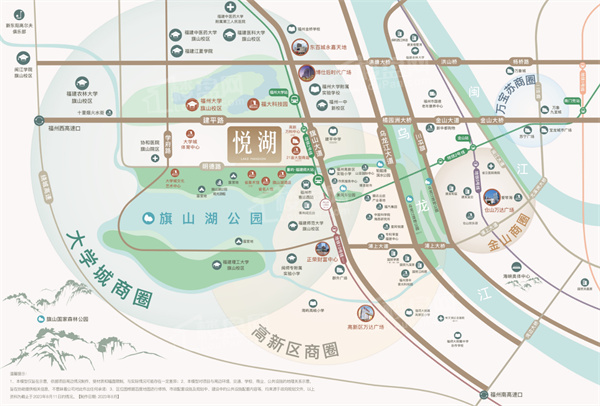 国贸建发保利悦湖位置图