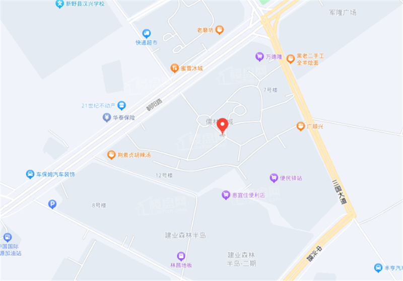 儒林新城儒林新城位置图