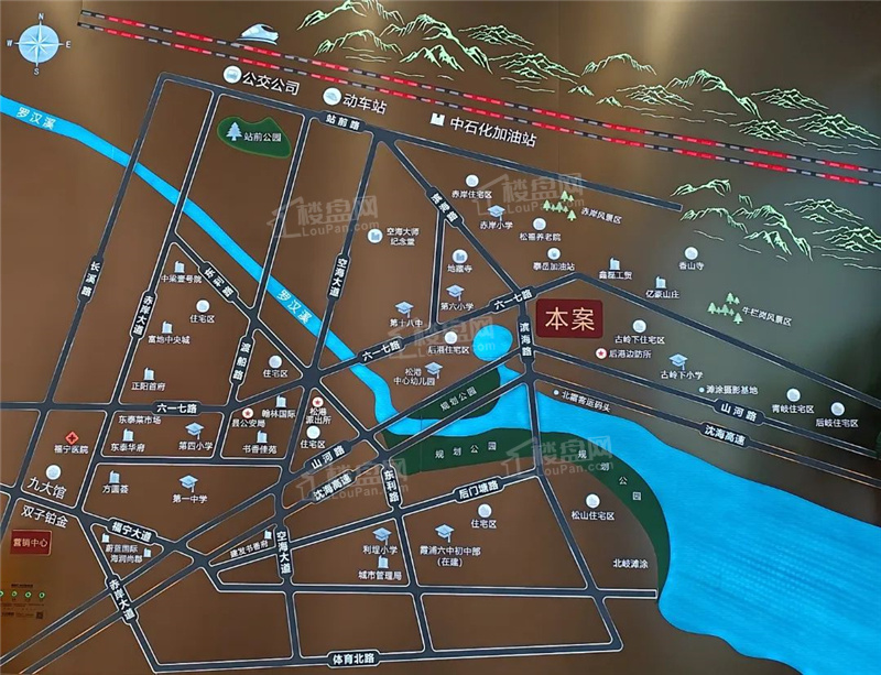 京东·茂隆国际港位置图