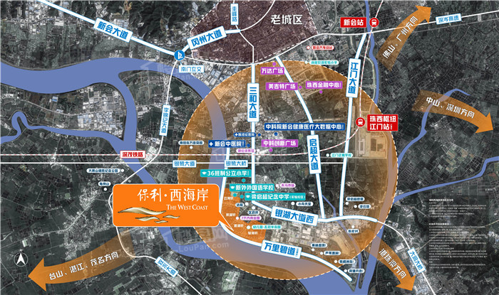 保利西海岸·二期云海轩位置图