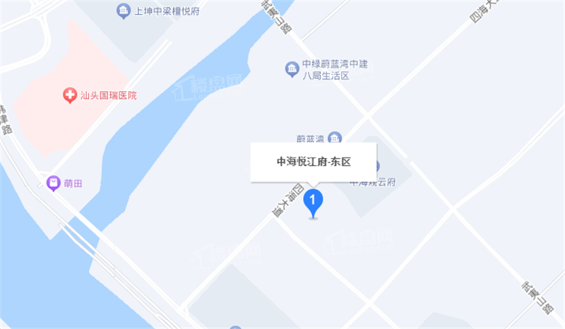 悦江府东区位置图