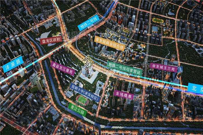 云南亿莱北京路壹號商业中心位置图