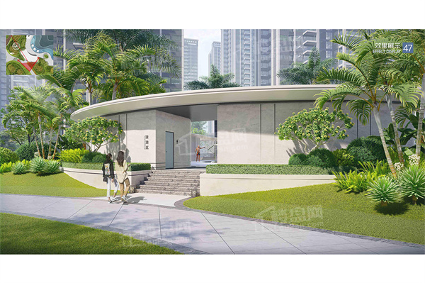 湛江城市四季花园高清图