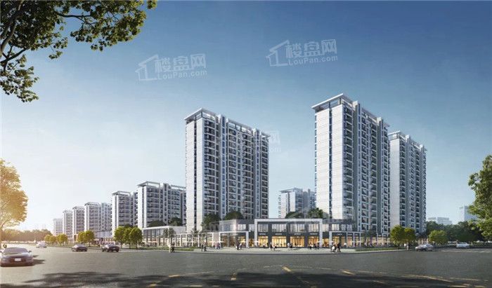 建业·滨河新筑效果图